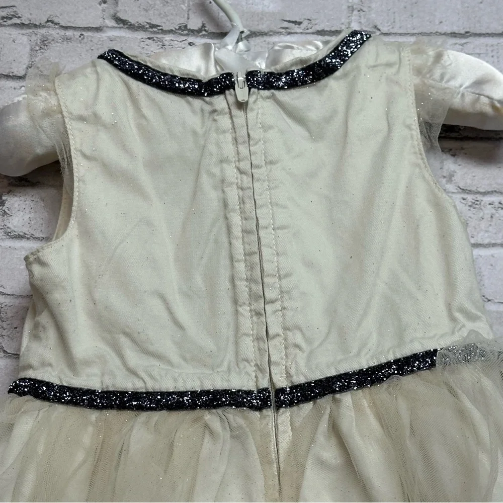 Carter's White/Ivory Tulle Size 18 M Dress Sparkle Detail Lined Holiday